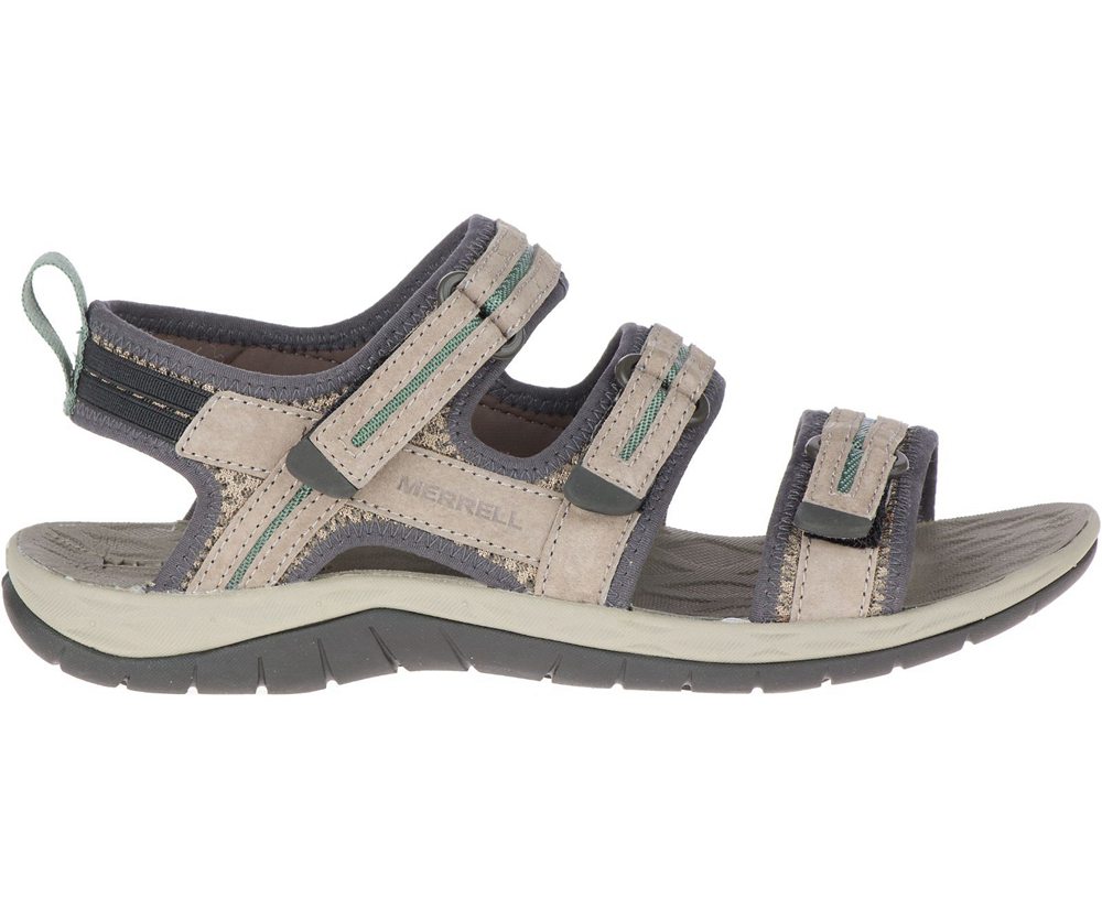 Sandały Merrell Damskie Szare - Siren 2 Strap - 638042-DLX